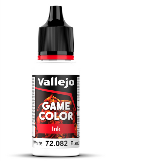 Game Color Ink - Blanche – White - VALLEJO 72.082