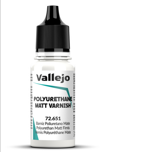 Game Color Auxiliary - Vernis Polyuréthane Mat – Matt Varnish - VALLEJO 72.651