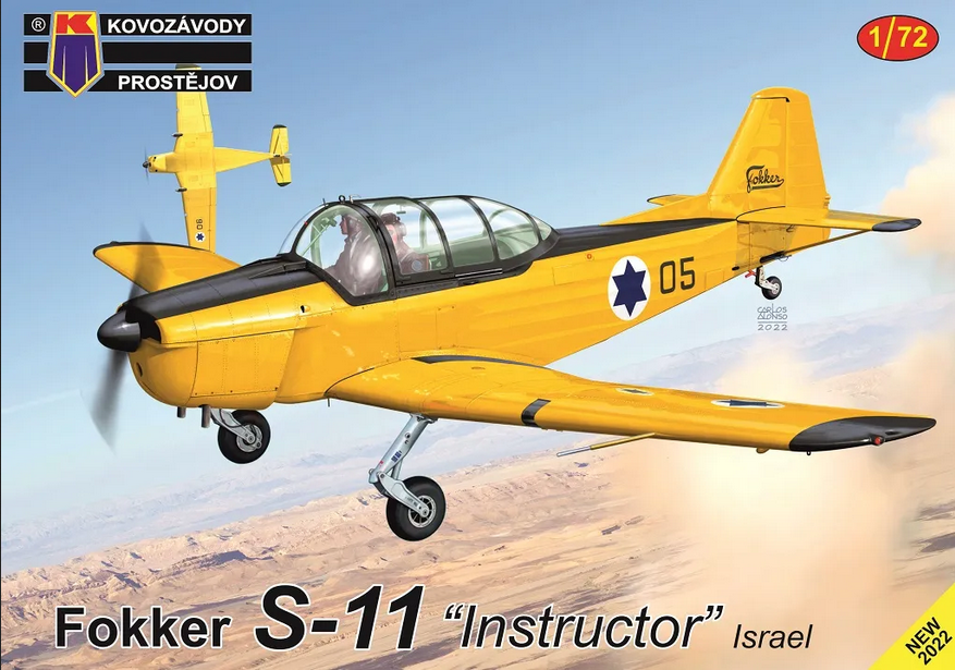 Fokker S-11 Instructor Israel - KP MODELS 1/72