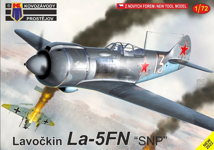 Lavochkin La-5FN SNP - KP MODELS 1/72