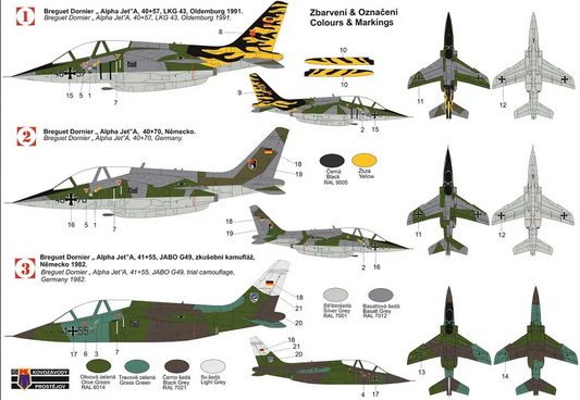 Alpha Jet A "Luftwaffe" Limited Edition - KP MODELS 1/72