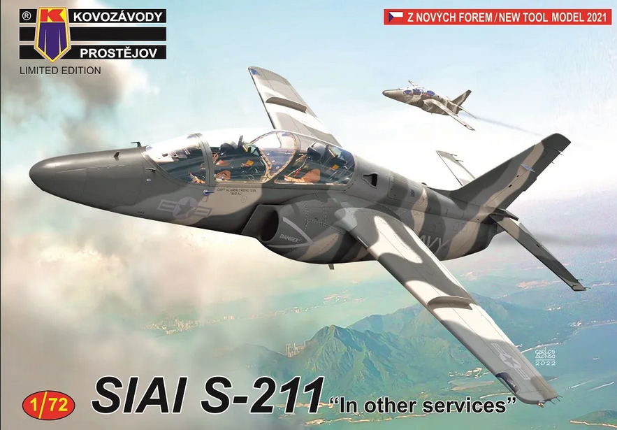 SIAI S-211 "In other services" -KP MODELS 1/72