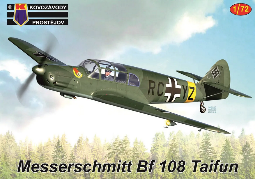 Messerschmitt Bf 108 Taifun - KP MODELS 1/72
