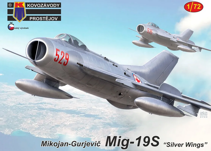 Mikoyan MIG-19S "Silver Wings" - KP MODELS 1/72