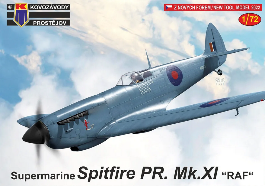 Supermarine Spitfire PR. Mk.XI "RAF" - KP MODELS 1/72