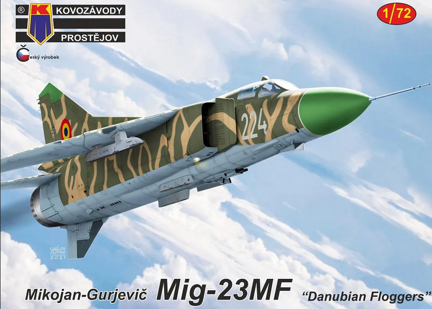 Mikoyan-Gourevitch MiG-23MF "Danubian Flogger" - KP MODELS 1/72