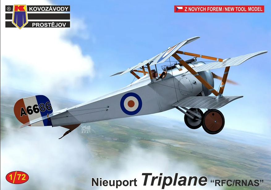 Nieuport Triplane "RFC/RNAS" - KP MODELS 1/72