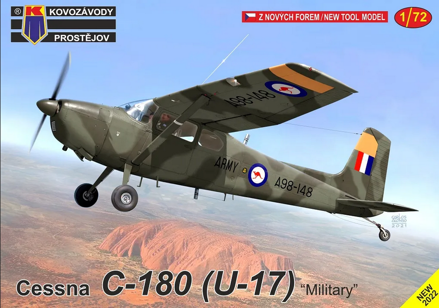 Cessna C-180 (U-17) "Military" - KP MODELS 1/72