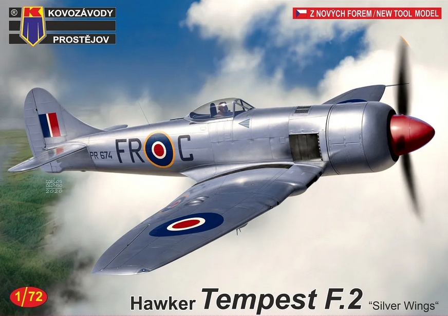 Hawker Tempest F.2 "Silver Wings" - KP MODELS 1/72