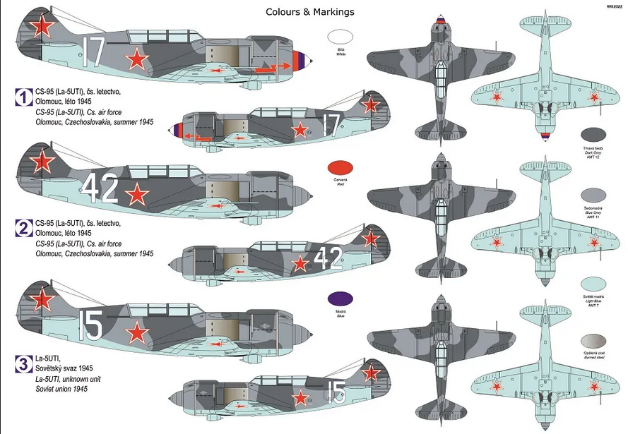Lavochkin La-5UTI - KP MODELS 1/72