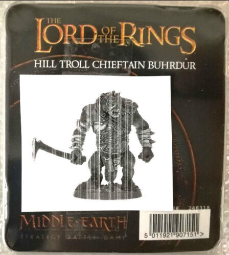 Hill Troll Chieftain Buhrdûr - WARHAMMER THE LORD OF THE RINGS / CITADEL