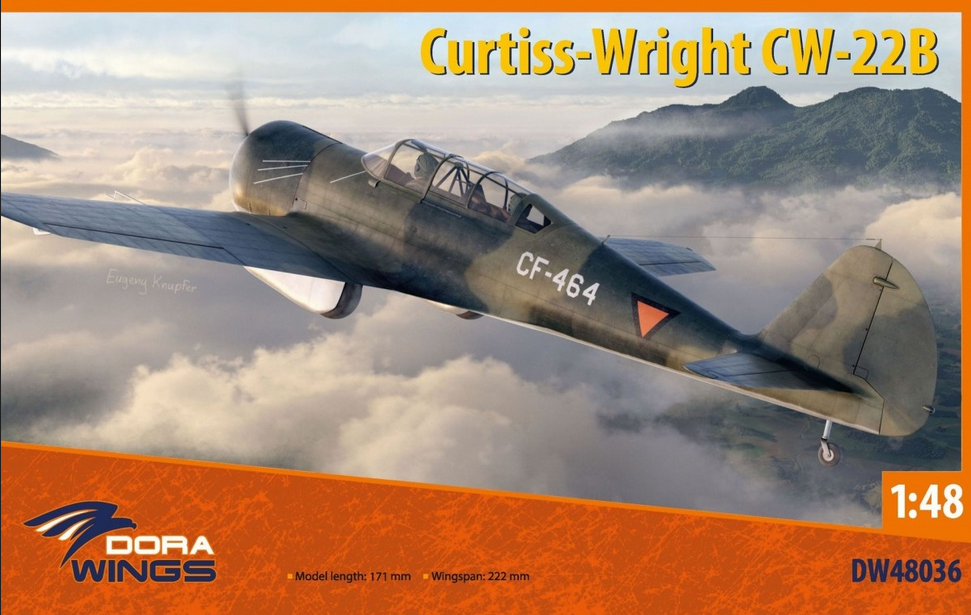 Curtiss-Wright CW-22B - DORA WINGS 1/48