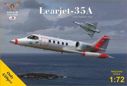 Learjet 35A (1982 Falkland war) - SOVA-M 1/72