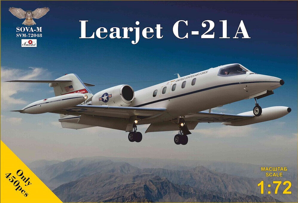 Learjet C-21A - SOVA-M 1/72