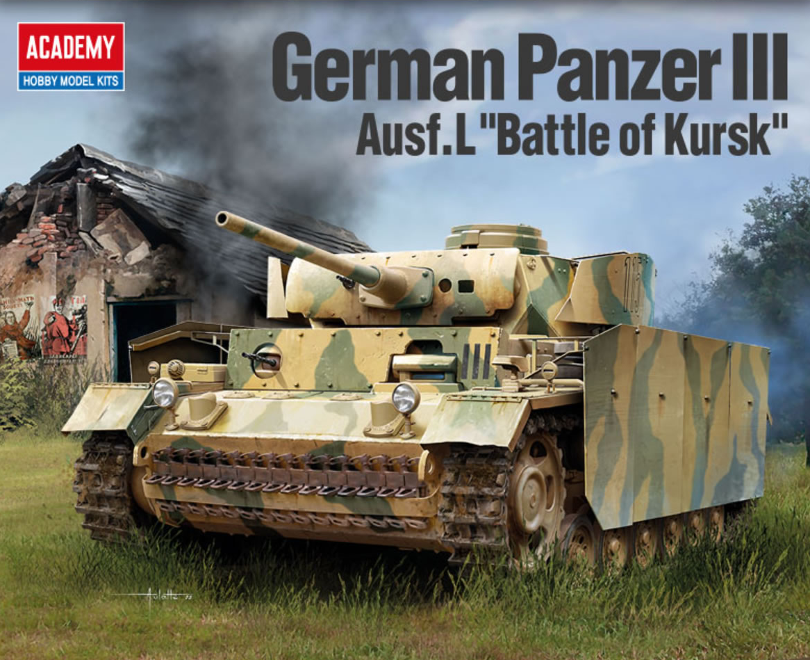 German Panzer III Ausf. L “Battle of Kursk” - ACADEMY 1/35