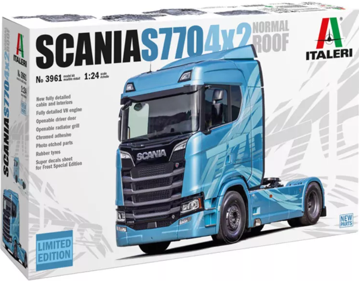 Scania S770 4x2 Normal Roof - ITALERI 1/24