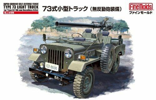 JGSDF Type 73 Light Truck Recoilless Rifle - FINEMOLDS 1/35