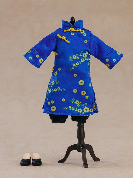 Nendoroid Doll Outfit Set: Long Length Chinese Outfit (Blue) / Costume Chinois Long - GOOD SMILE COMPANY