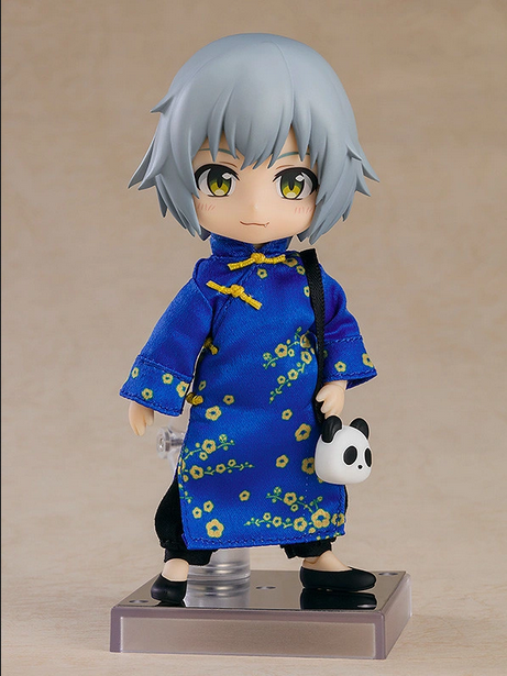 Nendoroid Doll Outfit Set: Long Length Chinese Outfit (Blue) / Costume Chinois Long - GOOD SMILE COMPANY