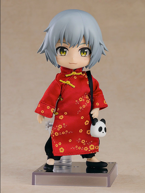 Nendoroid Doll Outfit Set: Long Length Chinese Outfit (Red) / Costume Chinois Long - GOOD SMILE COMPANY