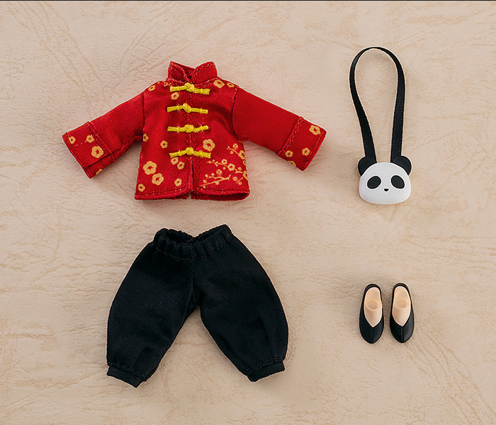 Nendoroid Doll Outfit Set: Short Length Chinese Outfit (Red) - Costume Chinois Court - GOOD SMILE COMPANY