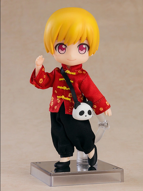 Nendoroid Doll Outfit Set: Short Length Chinese Outfit (Red) - Costume Chinois Court - GOOD SMILE COMPANY