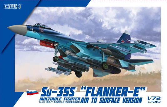 Su-35S "Flanker-E" Multirole Fighter (Air to Surface Version) - GREAT WALL HOBBY 1/72
