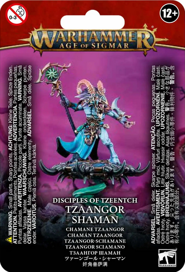 Tzaangor Shaman - Disciples of Tzeentch - Warhammer 40.000 / Citadel
