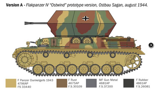 Flakpanzer IV Ostwind - ITALERI 1/35