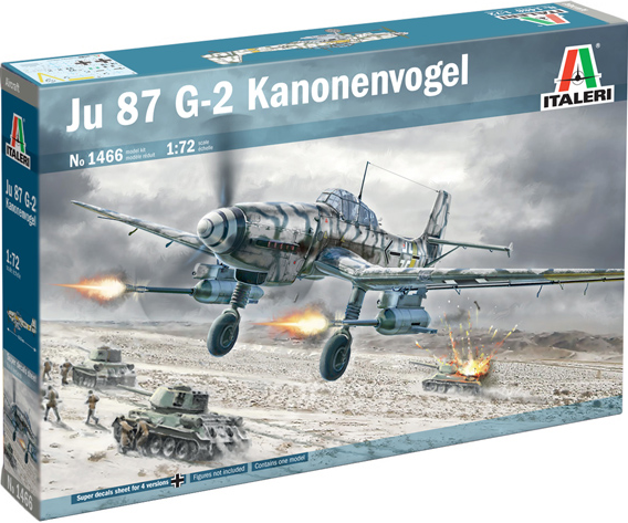 Ju 87 G-2 Kanonenvogel - ITALERI 1/72