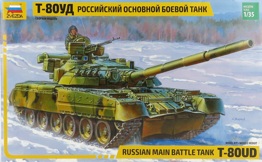 Russian Main Battle Tank T-80UD - ZVEZDA 1/35