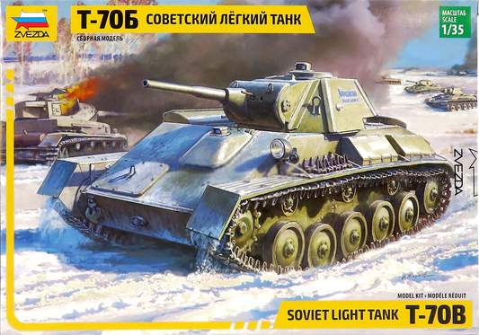 T-70B Soviet Light Tank - ZVEZDA 1/35