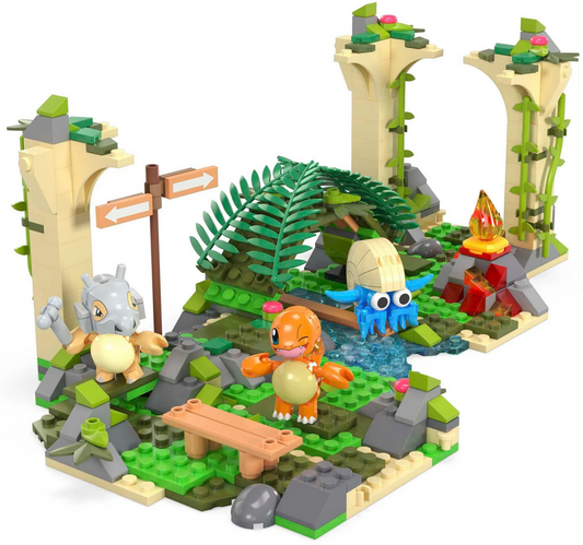 Jungle Ruins / Les Ruines Oubliées (464 pcs) - Pokemon - MEGA CONSTRUX / MATTEL