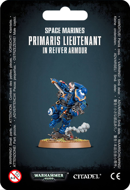Primaris Lieutenant in Reiver Armour - Space Marines - Warhammer 40.000 / Citadel