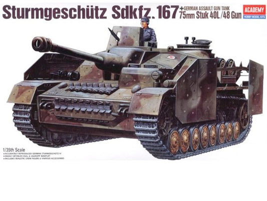 Sturmgeschütz Sdkfz.167 (75mm Stuk) - ACADEMY 1/35