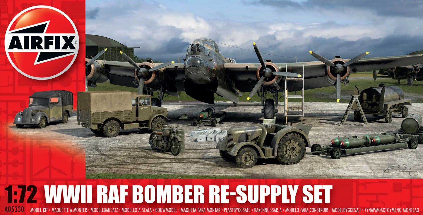 WWII RAF Bomber Re-Supply Set - AIRFIX 1/72