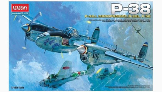 Lockheed P-38 E/J/L- ACADEMY 1/48