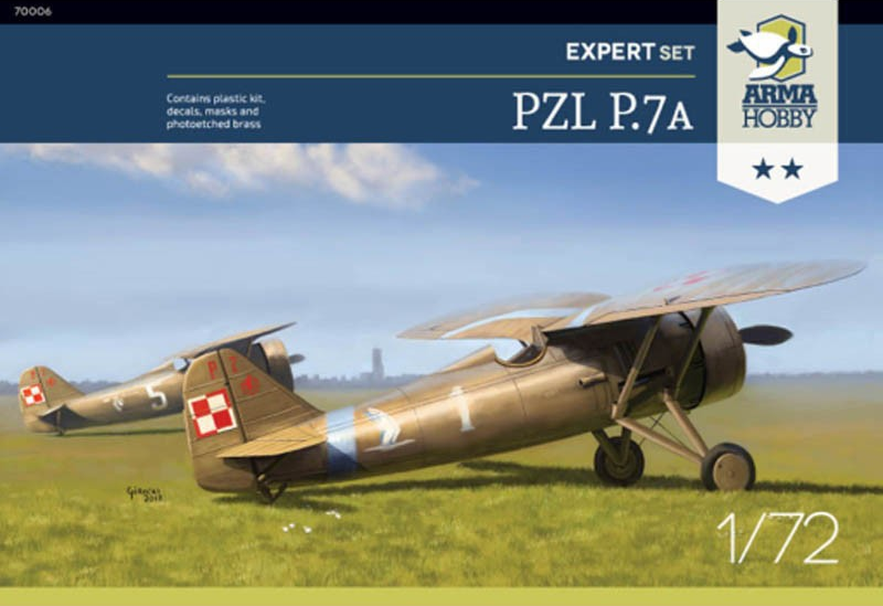 PZL P.7a - Expert Set - ARMA HOBBY 1/72