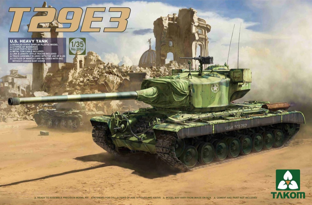 T29E3 U.S. Heavy Tank - TAKOM 1/35
