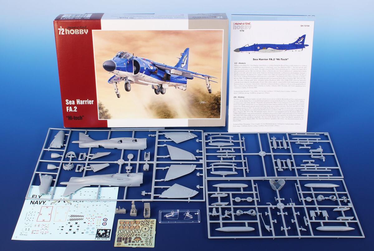 Sea Harrier FA.2 "Hi-tech" - SPECIAL HOBBY 1/72