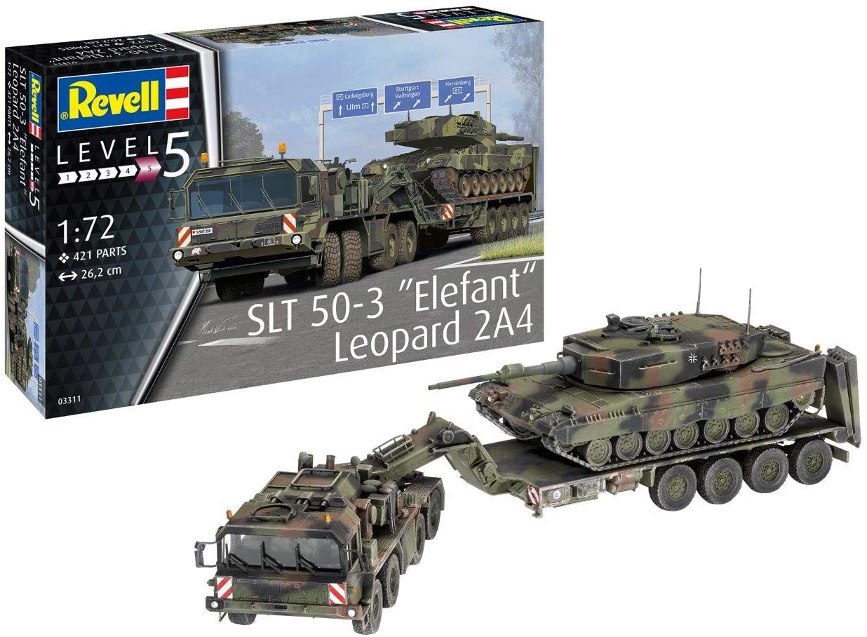 SLT 50-3 "Elefant" & Leopard 2A4 - REVELL 1/72