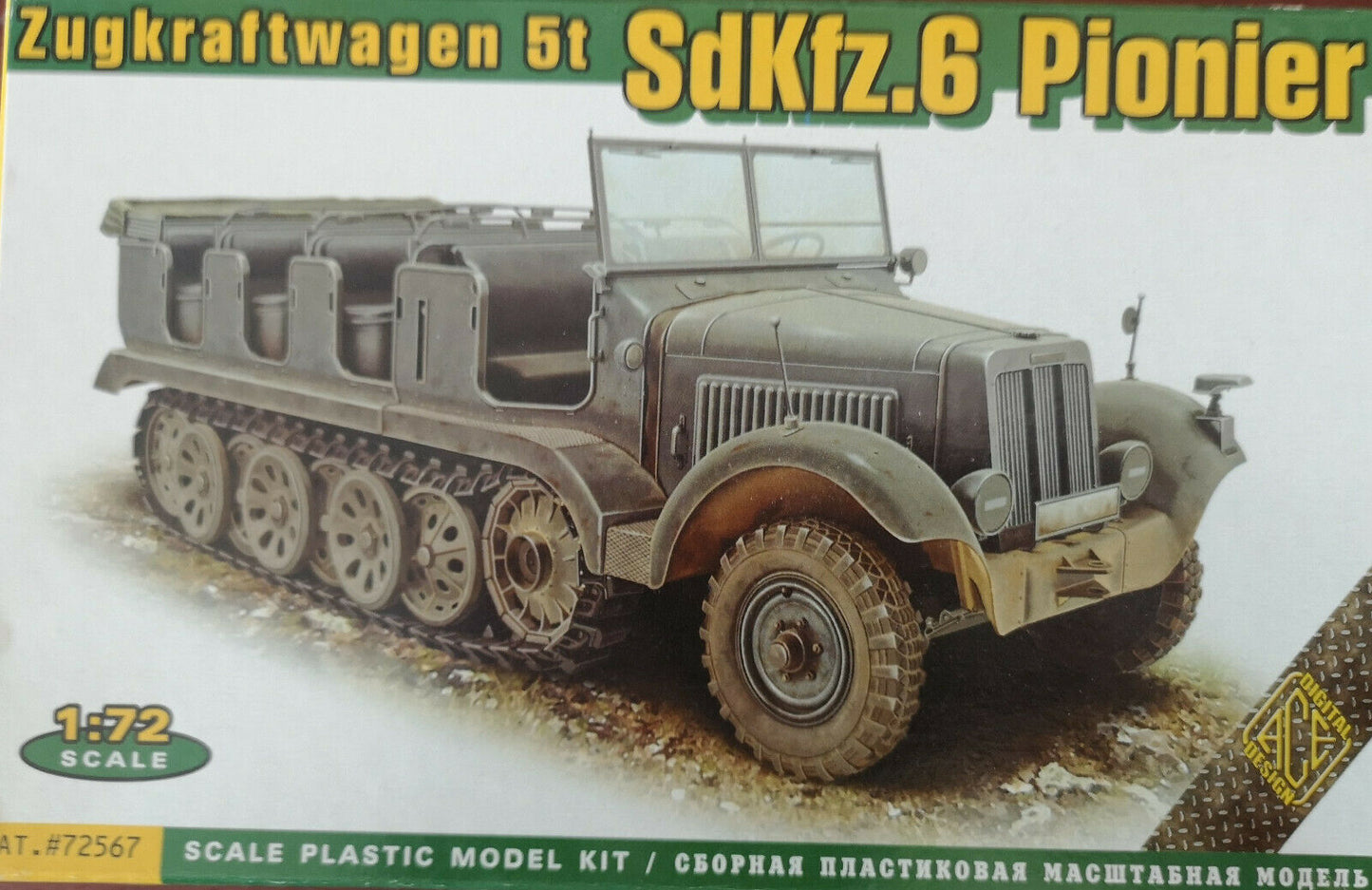 Zugkraftwagen 5t SdKfz.6 Pionier - ACE 1/72