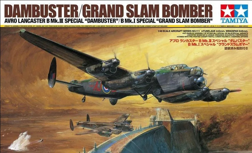 Avro Lancaster B Mk.III Special "DAMBUSTER" / B Mk.I Special "GRAND SLAM BOMBER" - TAMIYA 1/48